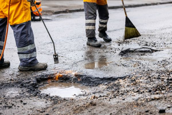 Gravel Pothole Repair in Louisville