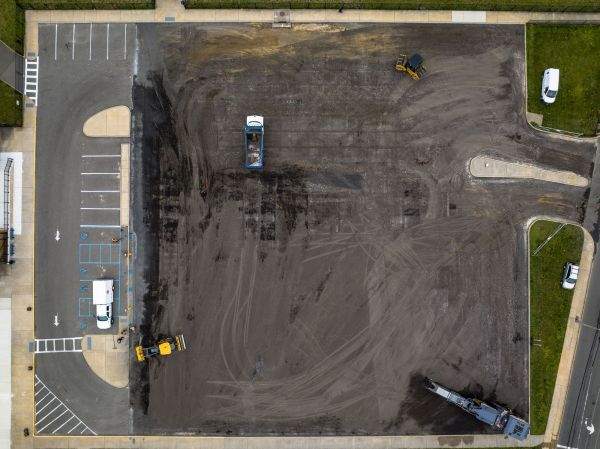 Parking Lot Excavation in Louisville