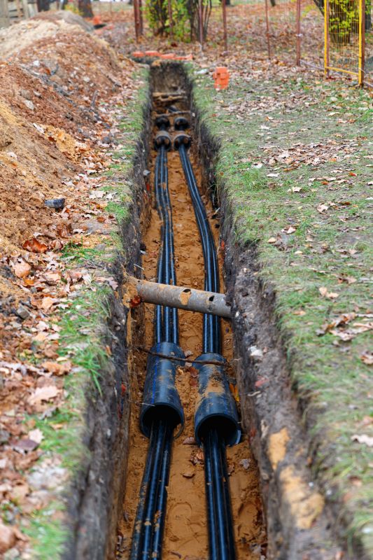 Electrical Line Excavation